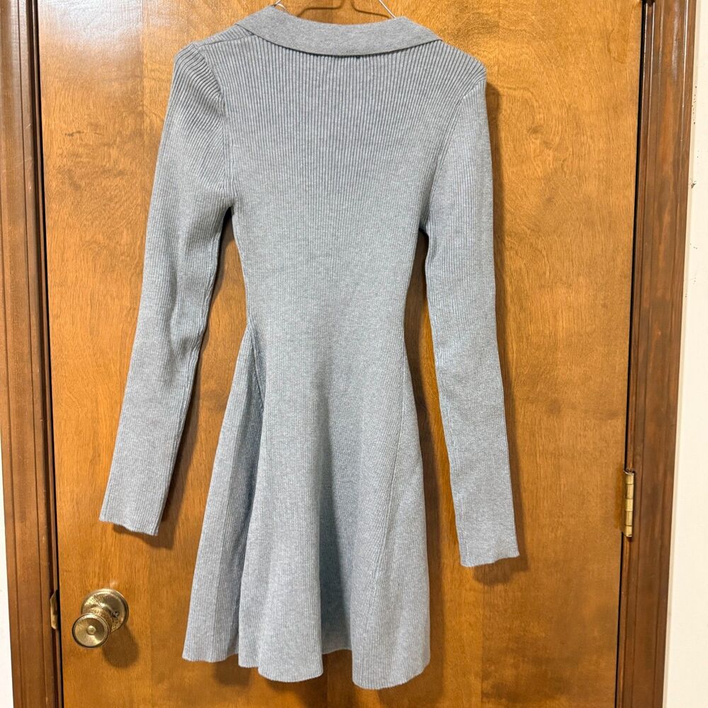 Jessie Collared Ribbed Knit Dress - Picture 7 of 7